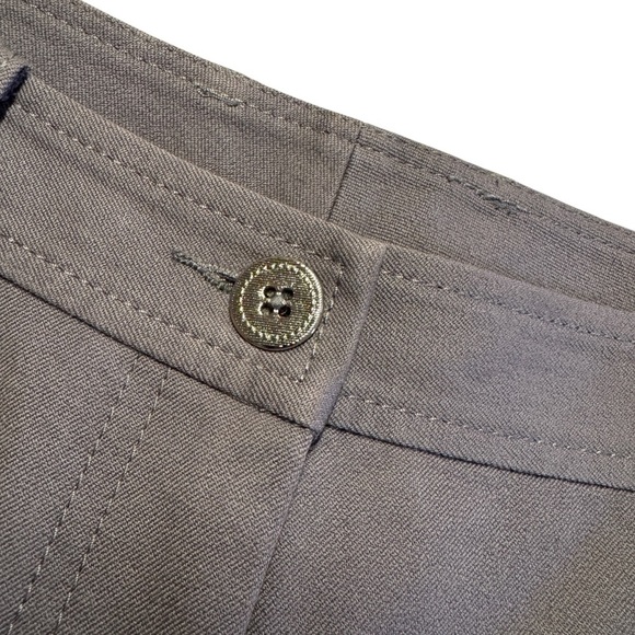 St John Sport gray pants straight leg career work office women’s 6 vintage - Picture 6 of 13